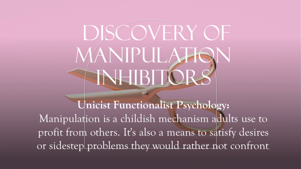 Press Release: Discovery of Manipulation-Inhibitors to Ensure the Functionality of Relationships at Personal, Social, or Business Levels