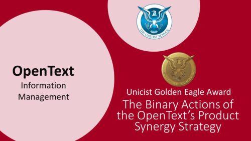 OpenText: Unicist Golden Eagle Award for Binary Actions