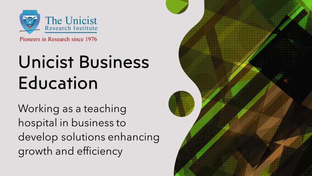 Unicist Education: Working as Teaching Hospitals in Business