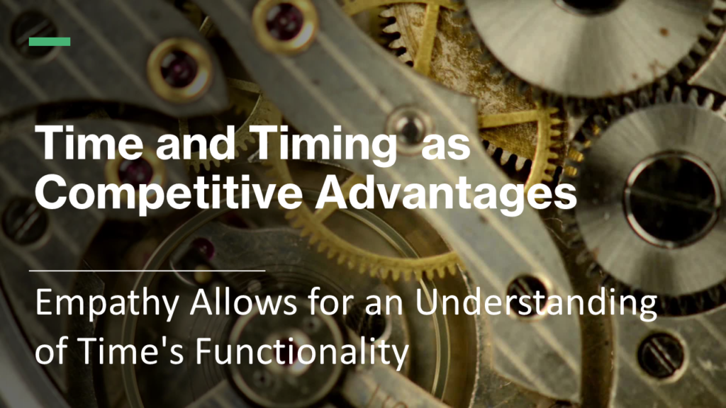 Using Time as a Competitive Advantage in Business